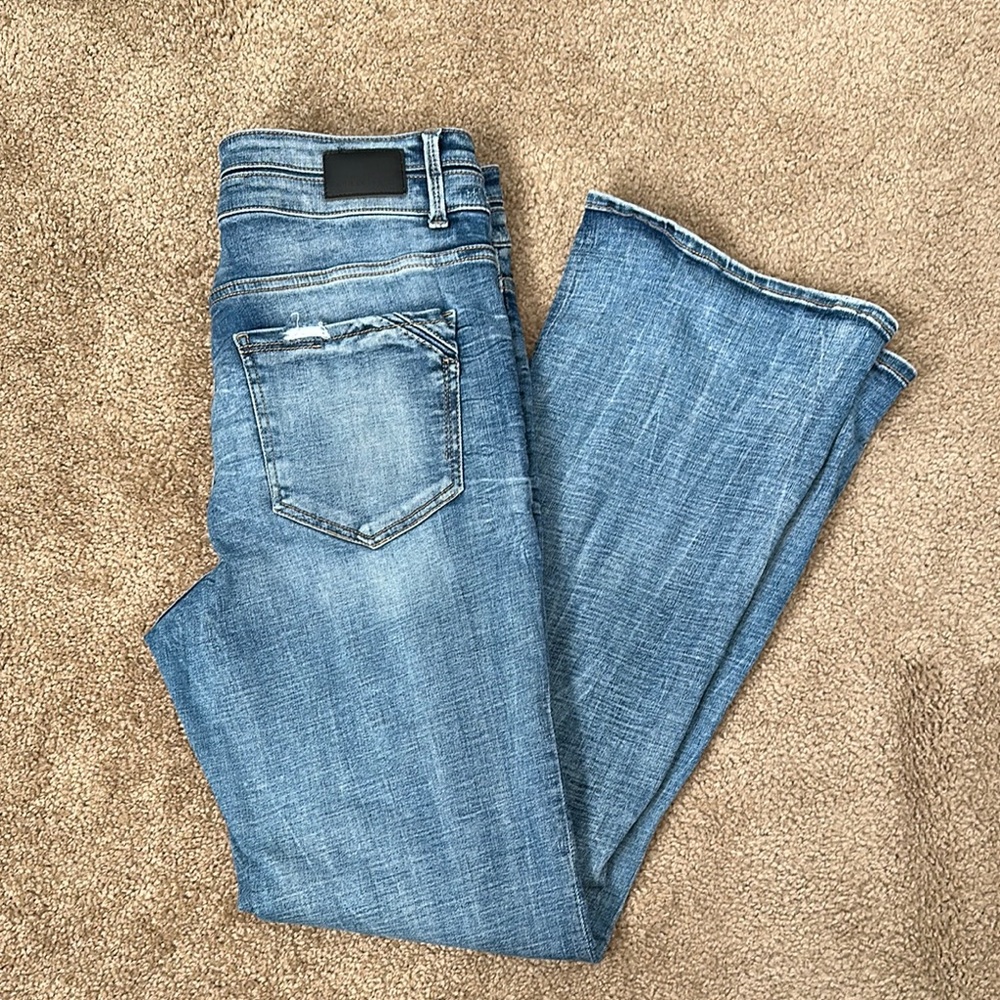 Women’s  Buckle Black Jeans